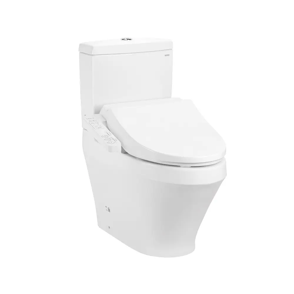 Bồn cầu điện tử TOTO CS945PDW18 2 khối thoát ngang nắp WASHLET Series C2 – TCF23710AAA