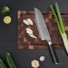 Dao đa năng thép Nhật Damascus KONOX Eiko Santoku Series 7″ - ảnh 2