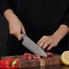Dao đầu bếp thép Nhật Damascus KONOX Eiko Chef Knife Series 8″ - ảnh 3