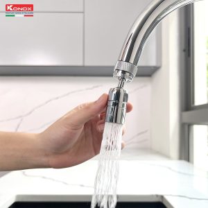 Ảnh công trình thực tế Đầu nối vòi nước thông minh Neoperl Thụy Sĩ – Konox SA01