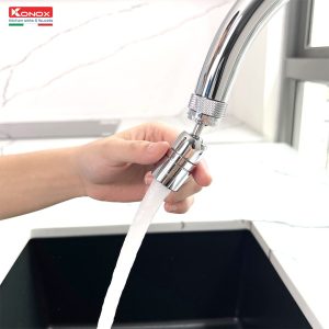Ảnh công trình thực tế Đầu nối vòi nước thông minh Neoperl Thụy Sĩ – Konox SA01