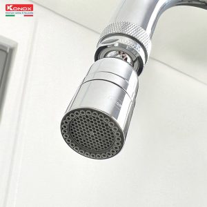 Ảnh công trình thực tế Đầu nối vòi nước thông minh Neoperl Thụy Sĩ – Konox SA01