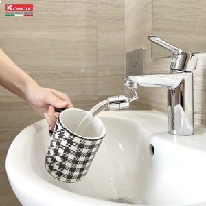Ảnh công trình thực tế Đầu nối vòi nước thông minh Neoperl Thụy Sĩ – Konox SA02