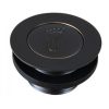 Đầu xả bồn tắm nằm Kanly GCX00B màu đen