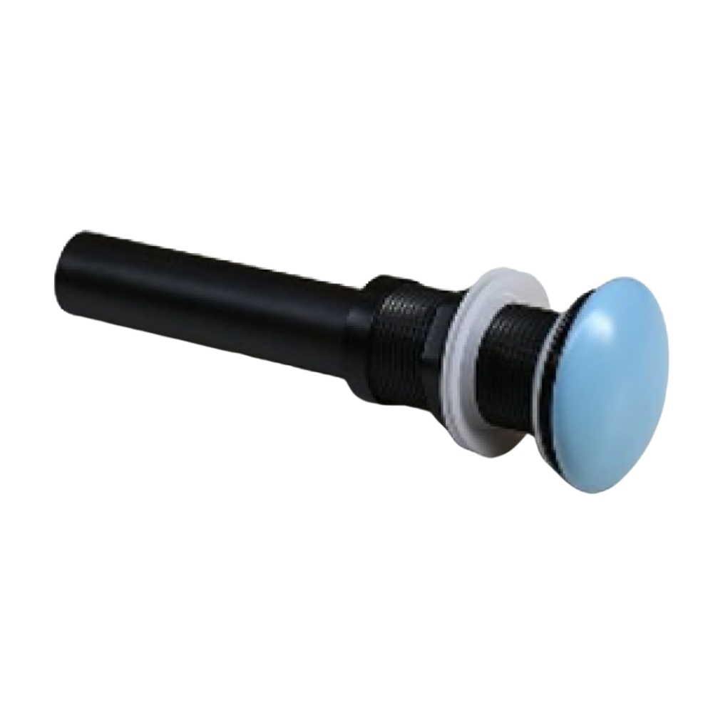 Đầu xả lavabo Kanly KLX15 sứ màu xanh dương