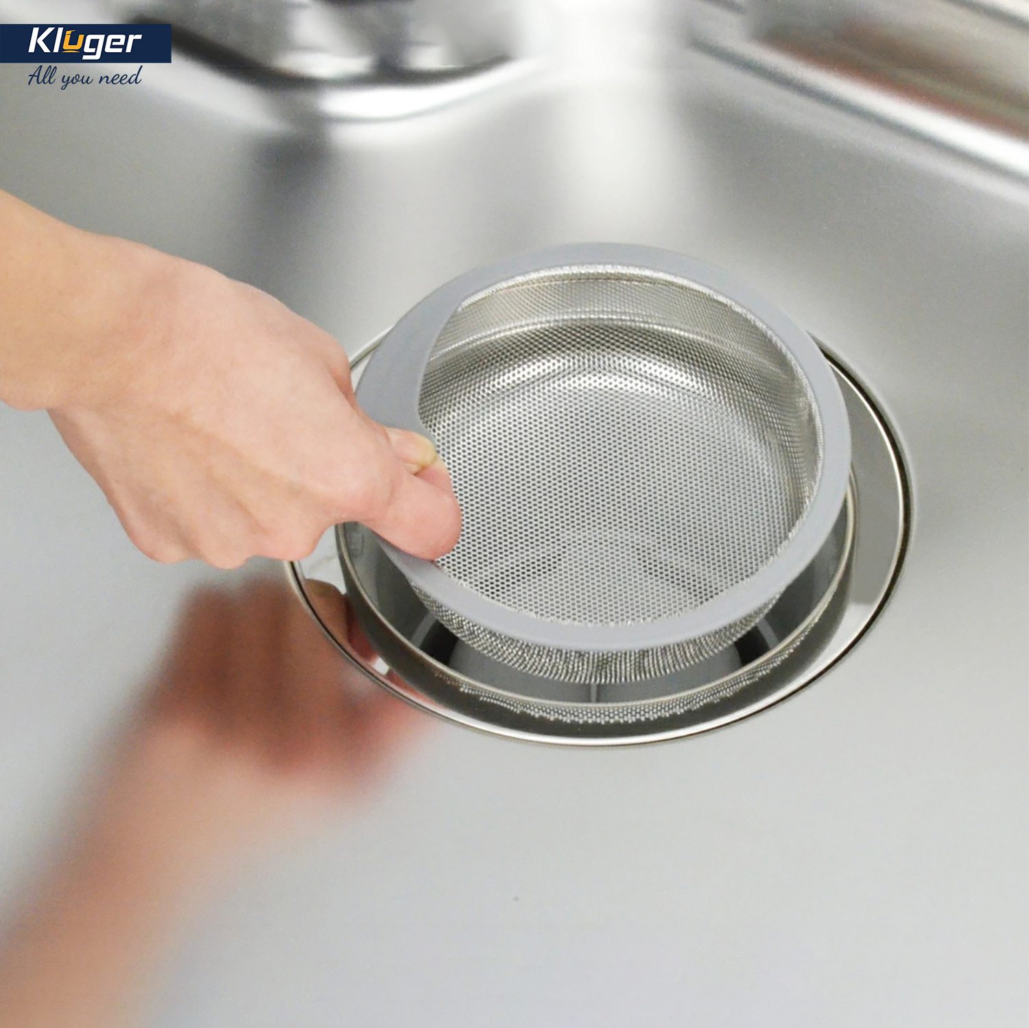 Ảnh công trình thực tế chậu rửa bát Kluger KU8844FS Plus