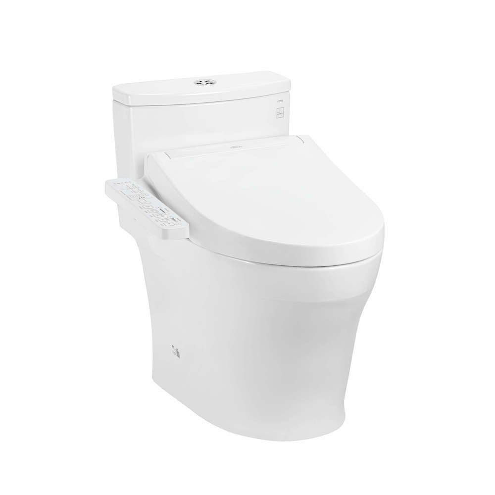 Bồn Cầu Điện Tử TOTO MS885CDW17#XW Kèm Nắp Rửa Điện Tử WASHLET (Loại Giấu Dây) Dòng C2 – TCF23460AAA (220V)