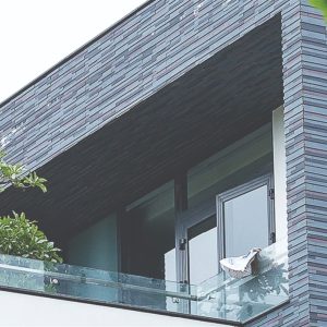 Ảnh công trình thực tế Gạch kiến trúc INAX STONE BORDER INAX-30B/SB