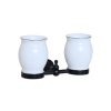 Giá để cốc đôi bằng đồng Kanly GCK08B