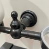 Giá để cốc đôi bằng đồng Kanly GCK08B - ảnh 5