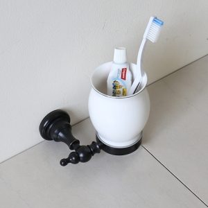 Ảnh công trình thực tế Giá để cốc đơn bằng đồng Kanly GCK07B