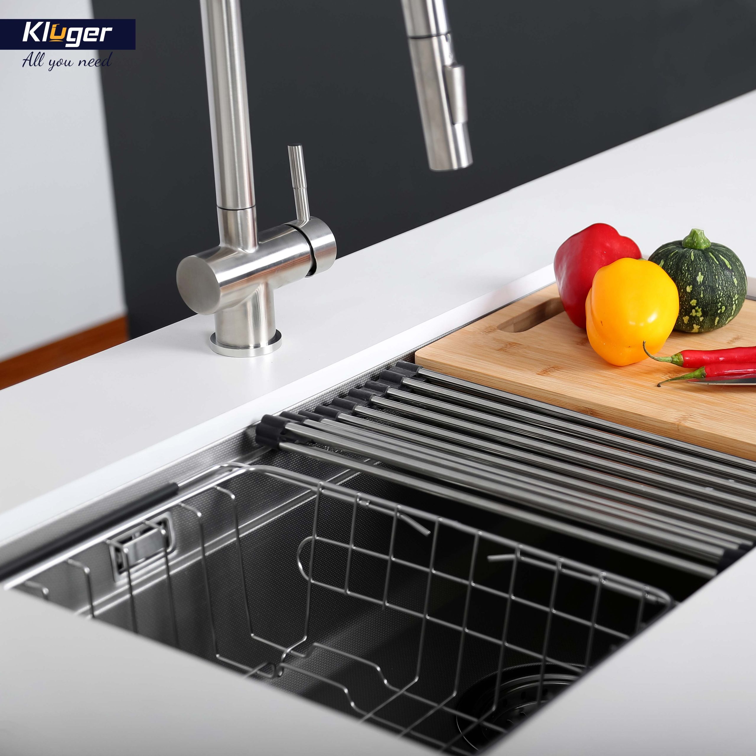 Ảnh công trình thực tế Giá để đồ inox Kluger KRM – 01