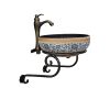 Giá Sắt Đỡ Chậu Rửa Mặt Lavabo Kanly FW02
