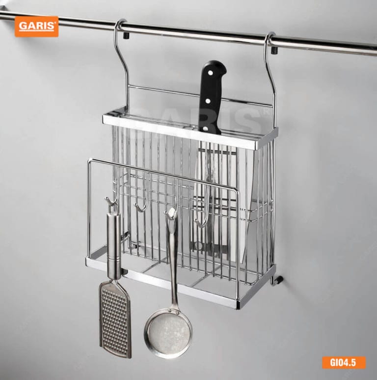 Giá Treo Dao Thớt Inox GARIS GI04.5