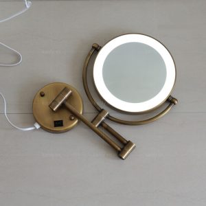 Ảnh công trình thực tế Gương Cạo Râu Kanly GCK18L Gắn Tường Có Đèn