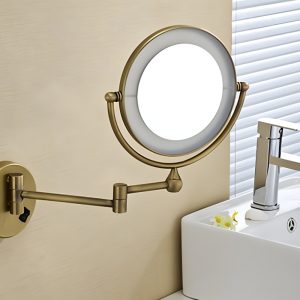 Ảnh công trình thực tế Gương Cạo Râu Kanly GCK18L Gắn Tường Có Đèn