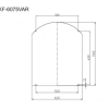 Gương Tráng Bạc INAX KF-6075VAR Phòng Tắm - ảnh 2
