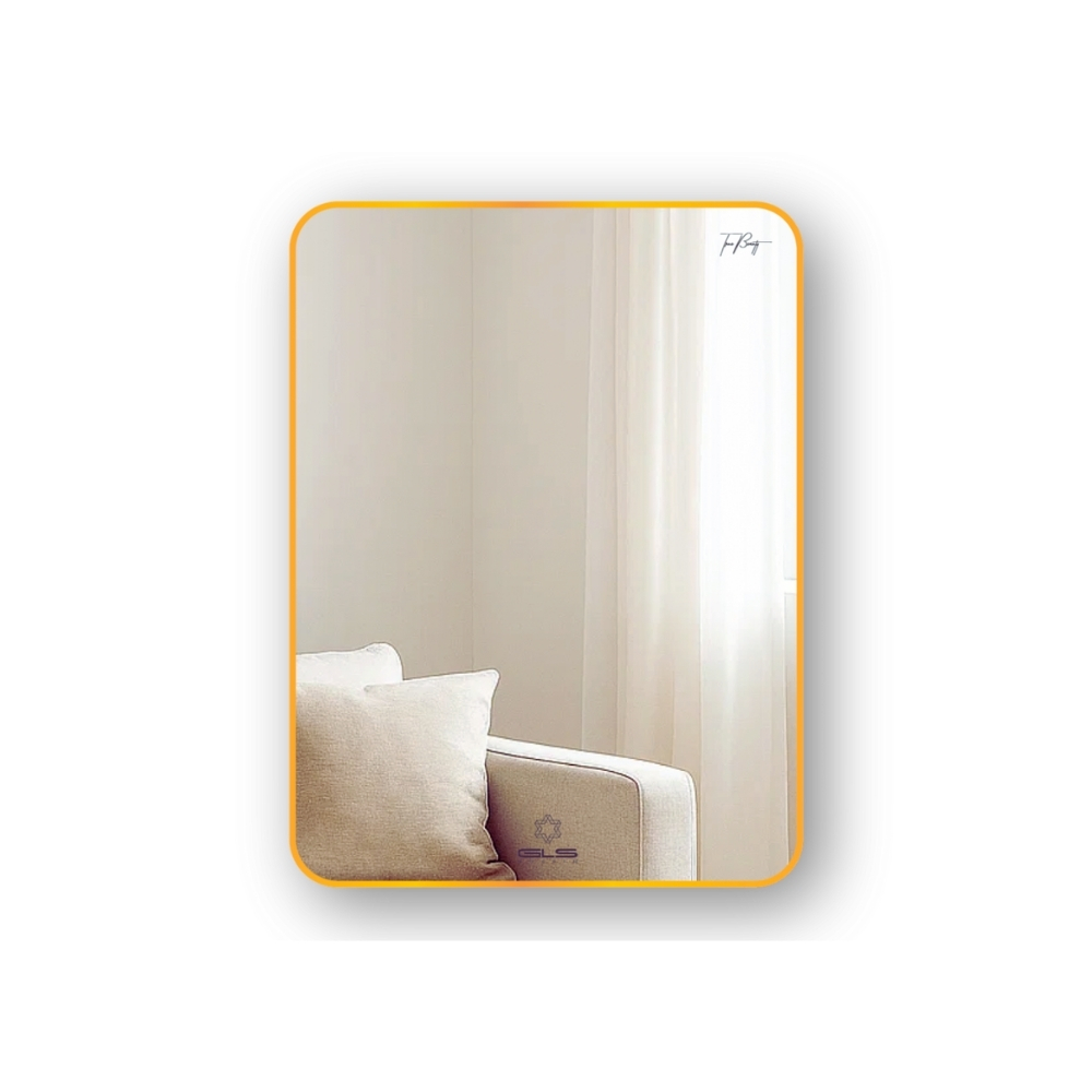 Gương viền nhôm GLS VF12R30 (500×700)