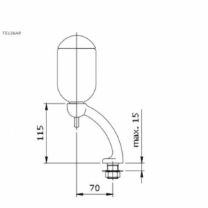 Ảnh công trình thực tế Hộp Xà Phòng TOTO TS126AR Gắn Chậu
