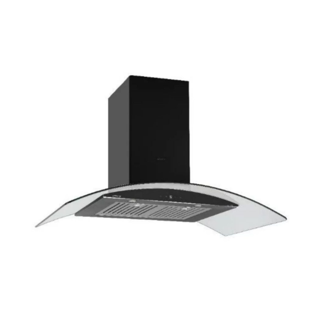 Hút mùi GRANDX GX H70C55B Lite kính cong áp tường (AC)