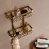 Kệ 2 tầng đựng đồ nhà tắm Kanly GCK29D - ảnh 2