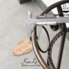 Kệ Đặt Chậu Rửa Mặt Lavabo Bằng Sắt Kanly FP03 - ảnh 3