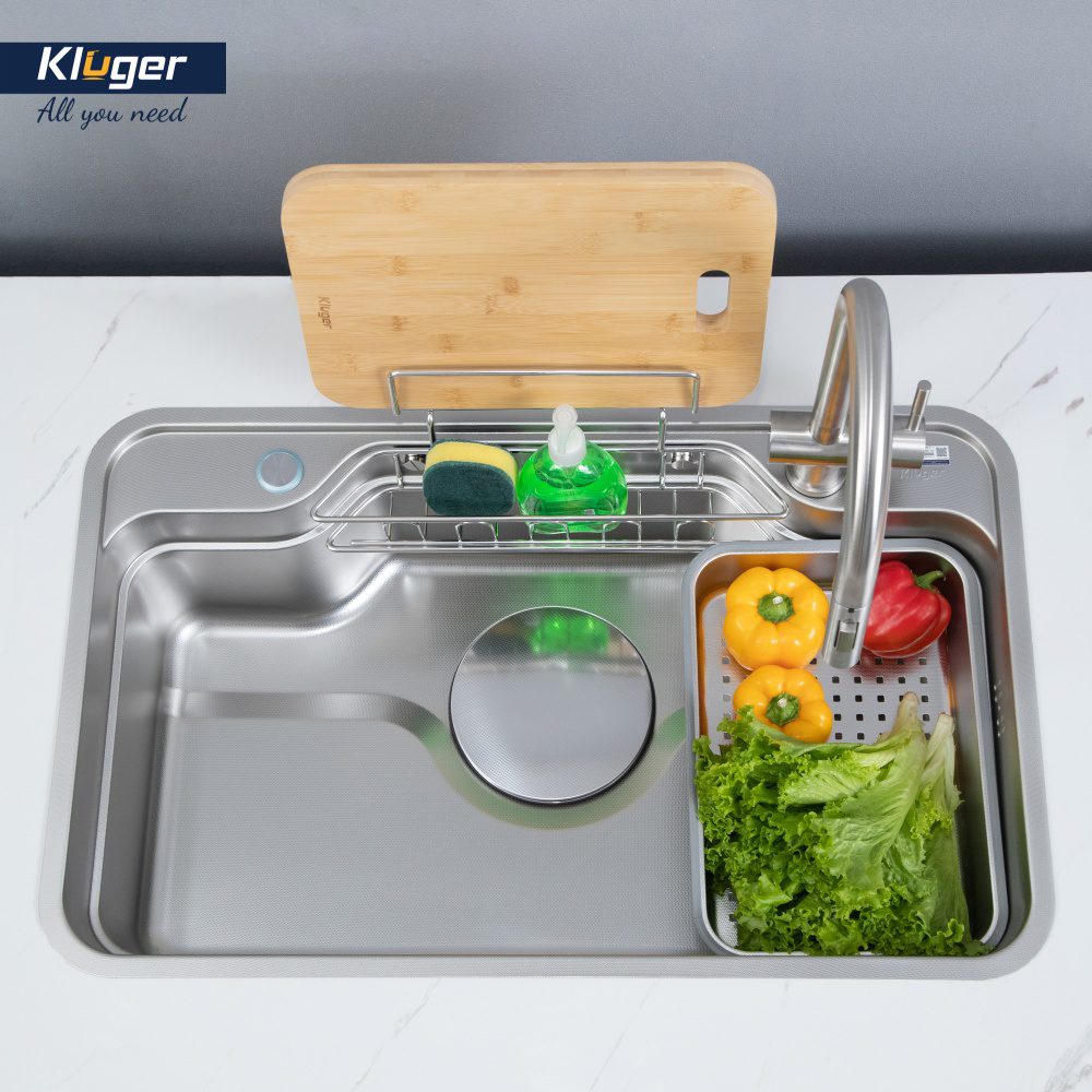 Ảnh công trình thực tế Chậu rửa bát Kluger KF7848FS – S78 Plus