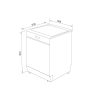 Máy rửa chén Malloca WQP12-5201AD - ảnh 2