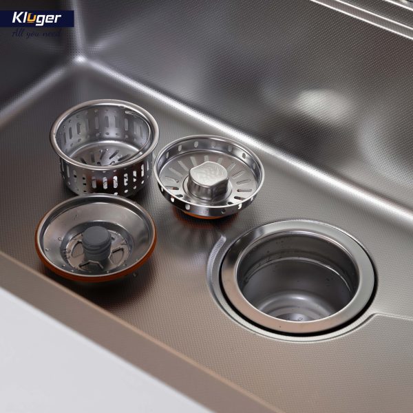 Alternative view of Bát rác 4 lớp Inox 304 KLUGER KS-502DN113
