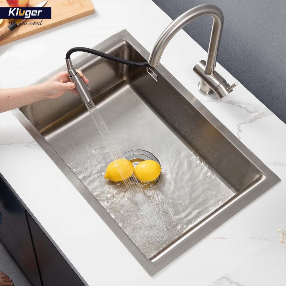 Ảnh công trình thực tế Chậu rửa bát Kluger KU8121S – S68