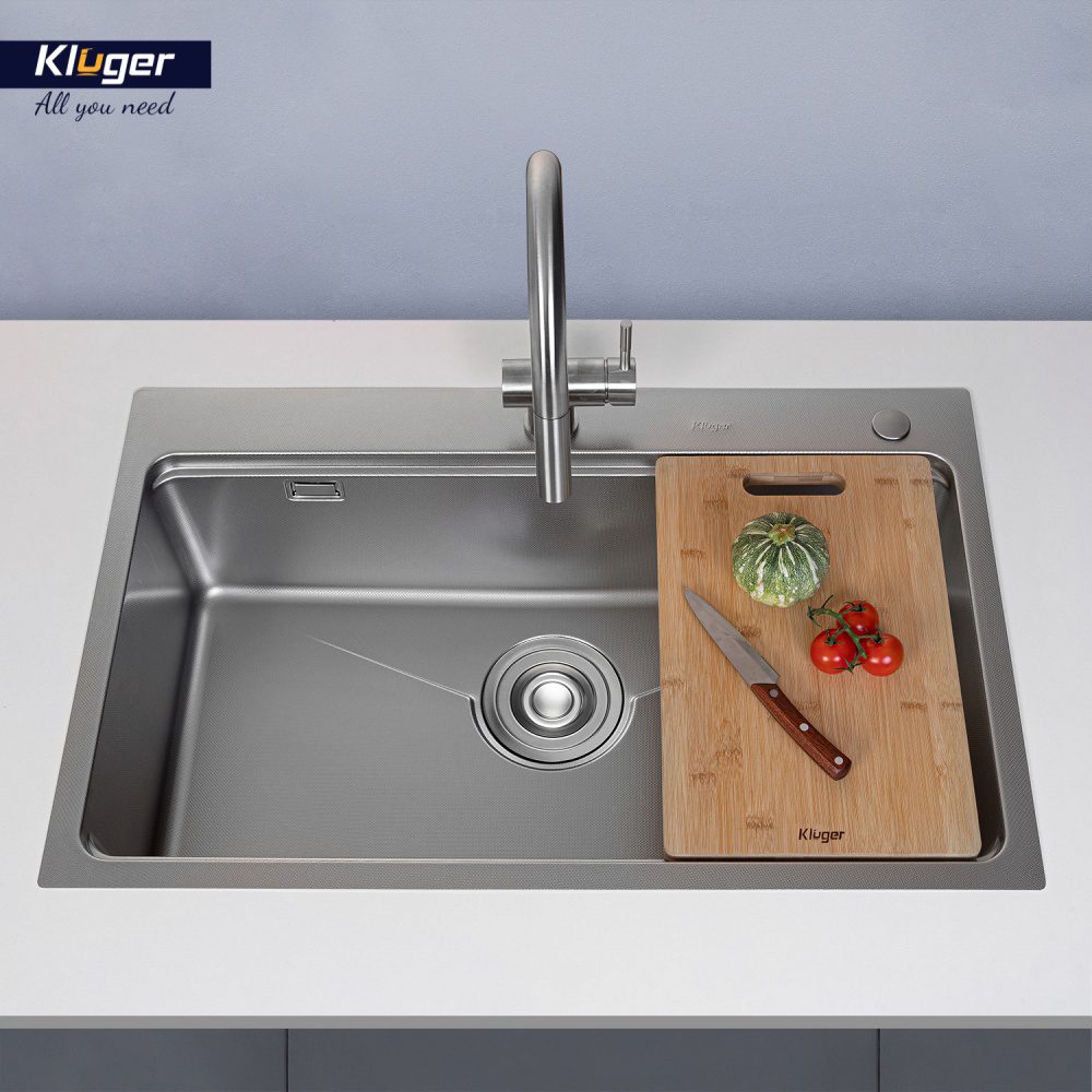 Ảnh công trình thực tế Chậu rửa bát Kluger KW8181FS – S81 Plus