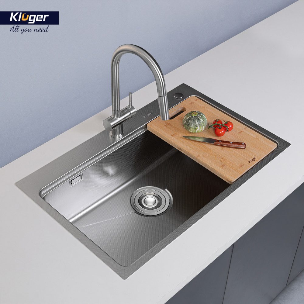 Ảnh công trình thực tế Chậu rửa bát Kluger KW8181FS – S81 Plus