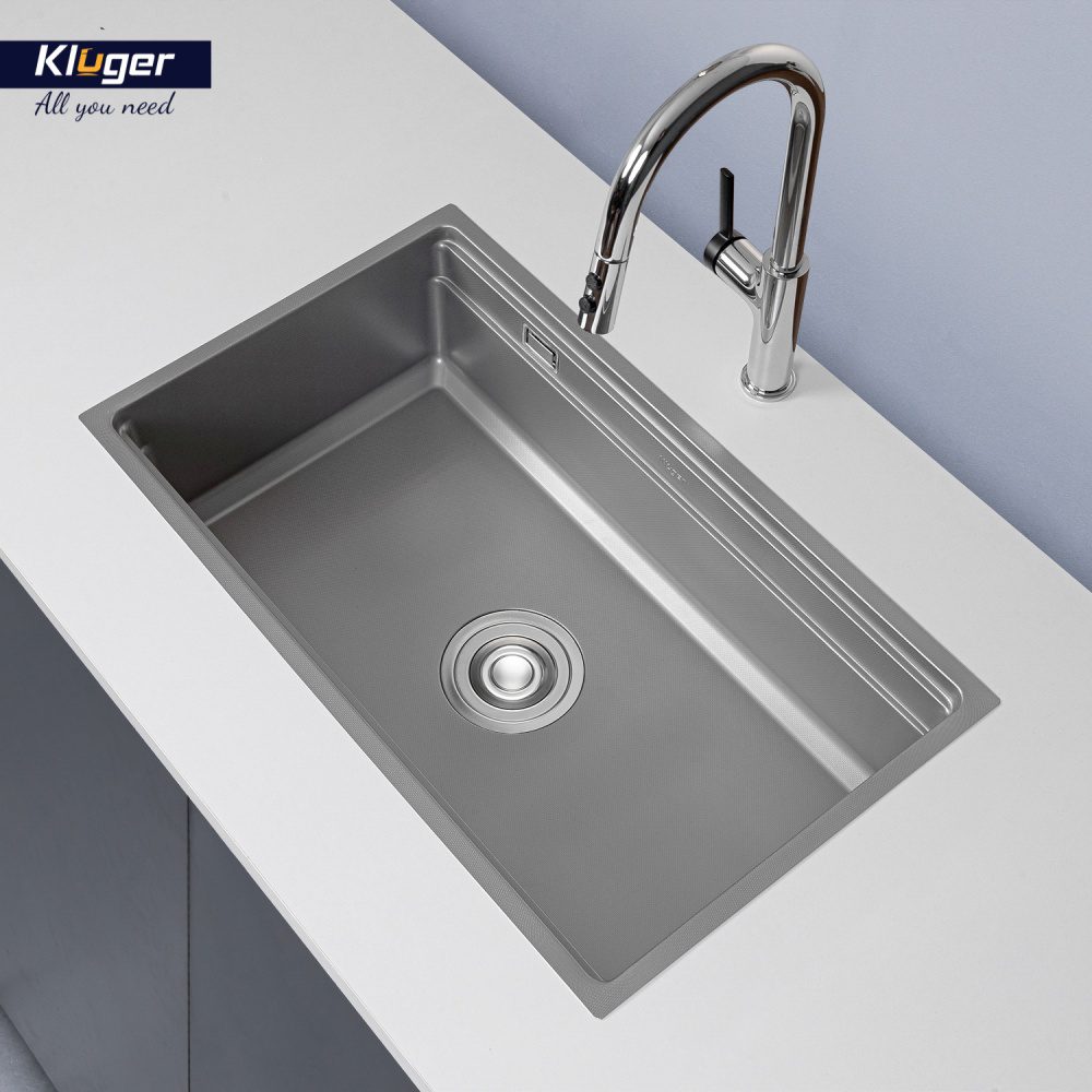 Ảnh công trình thực tế Chậu rửa bát Kluger KWU8161FS – S76 Plus