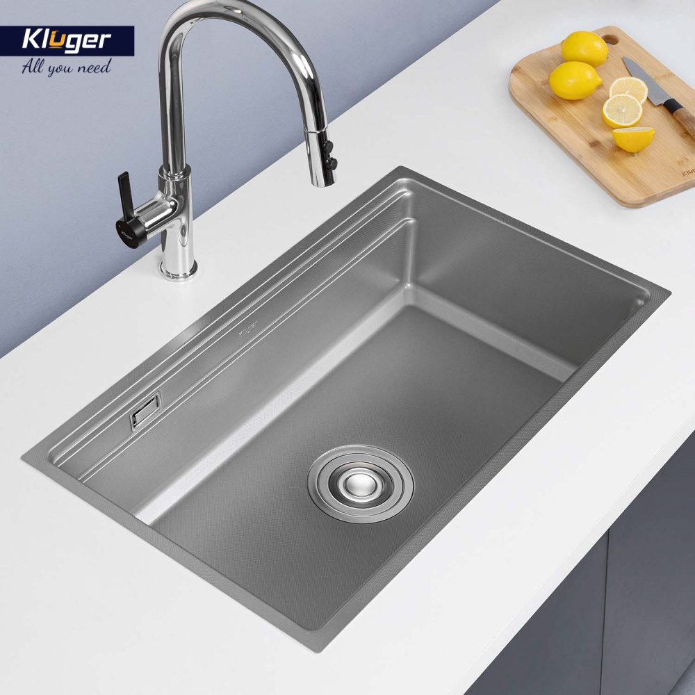 Ảnh công trình thực tế Chậu rửa bát Kluger KWU8161FS – S76 Plus