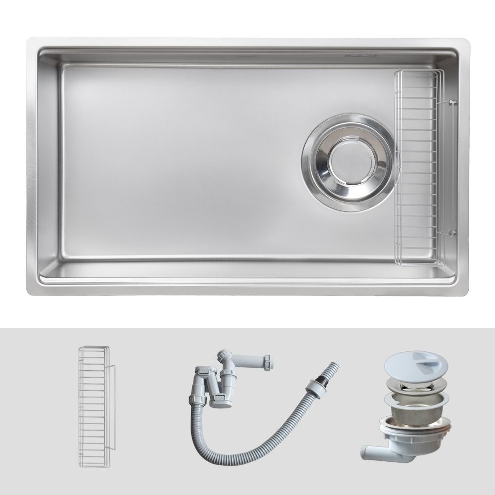 Ảnh công trình thực tế Chậu rửa bát Kluger KY7545SL Basic