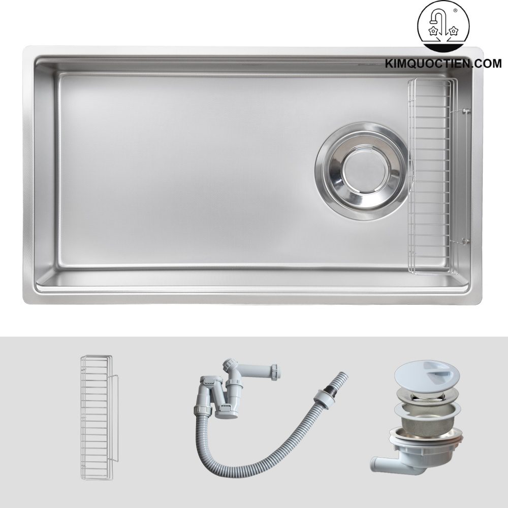 Ảnh công trình thực tế Chậu rửa bát Kluger KY8045SL Basic