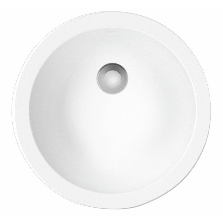 Ảnh công trình thực tế Lavabo American Standard 0433-WT Âm Bàn Tròn
