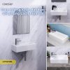 Lavabo Caesar đặt trên bàn LF5239L (Bao gồm trụ xả nắp sứ) - ảnh 2