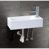 Lavabo CAESAR LF5239S Đặt Bàn/Treo Tường - ảnh 2