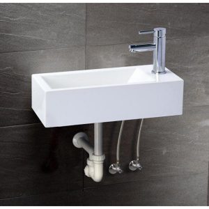 Ảnh công trình thực tế Lavabo CAESAR LF5239S Đặt Bàn/Treo Tường