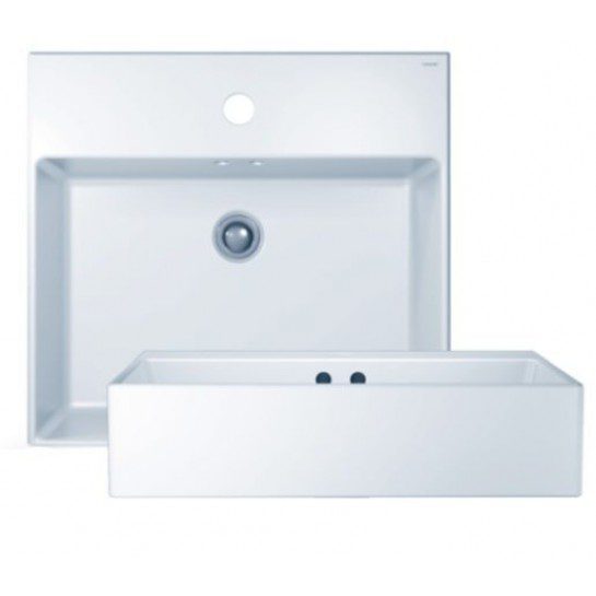 Lavabo CAESAR LF5263 Treo Tường/Đặt Bàn