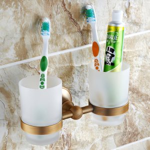 Ảnh công trình thực tế Ly Đôi Kanly GCK08 Đựng Bàn Chải Đánh Răng