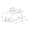 Máy hút mùi Hafele HC-B6031B 533.87.796 âm tủ - ảnh 2