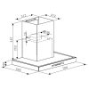 Máy hút mùi Hafele HC-W705B 533.87.377 áp tường - ảnh 3