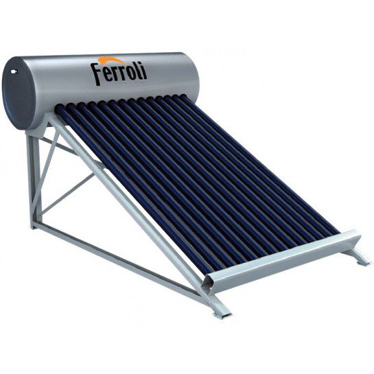 Bình Năng Lượng Mặt Trời Ferroli Dạng Ống 160L 12 Ống