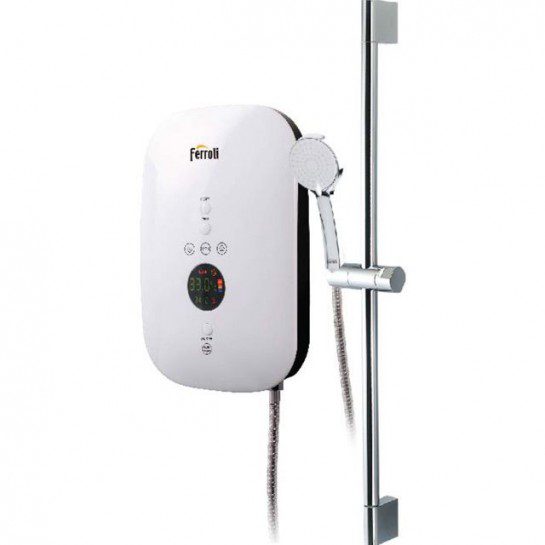 Máy Nước Nóng Trực Tiếp FERROLI DIVO SDP 4500W Hiển Thị Nhiệt Độ Có Bơm
