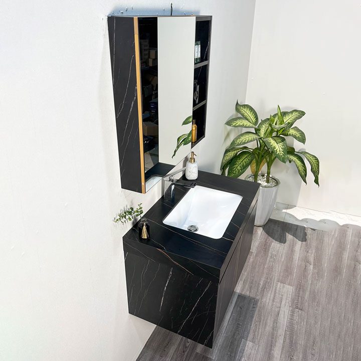 Ảnh công trình thực tế Bộ Tủ Chậu Phòng Tắm MOWOEN MW6808S-80 800mm