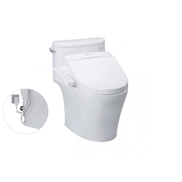 Bồn Cầu Điện Tử TOTO MS887RW7#XW Kèm Nắp Rửa Điện Tử WASHLET Dòng C2 – TCF6631A (220V)
