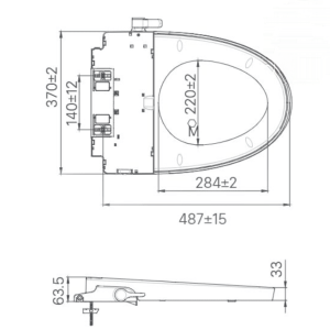 Ảnh công trình thực tế Nắp Êm Bồn Cầu INAX CW-S32VN (CWS32VN)