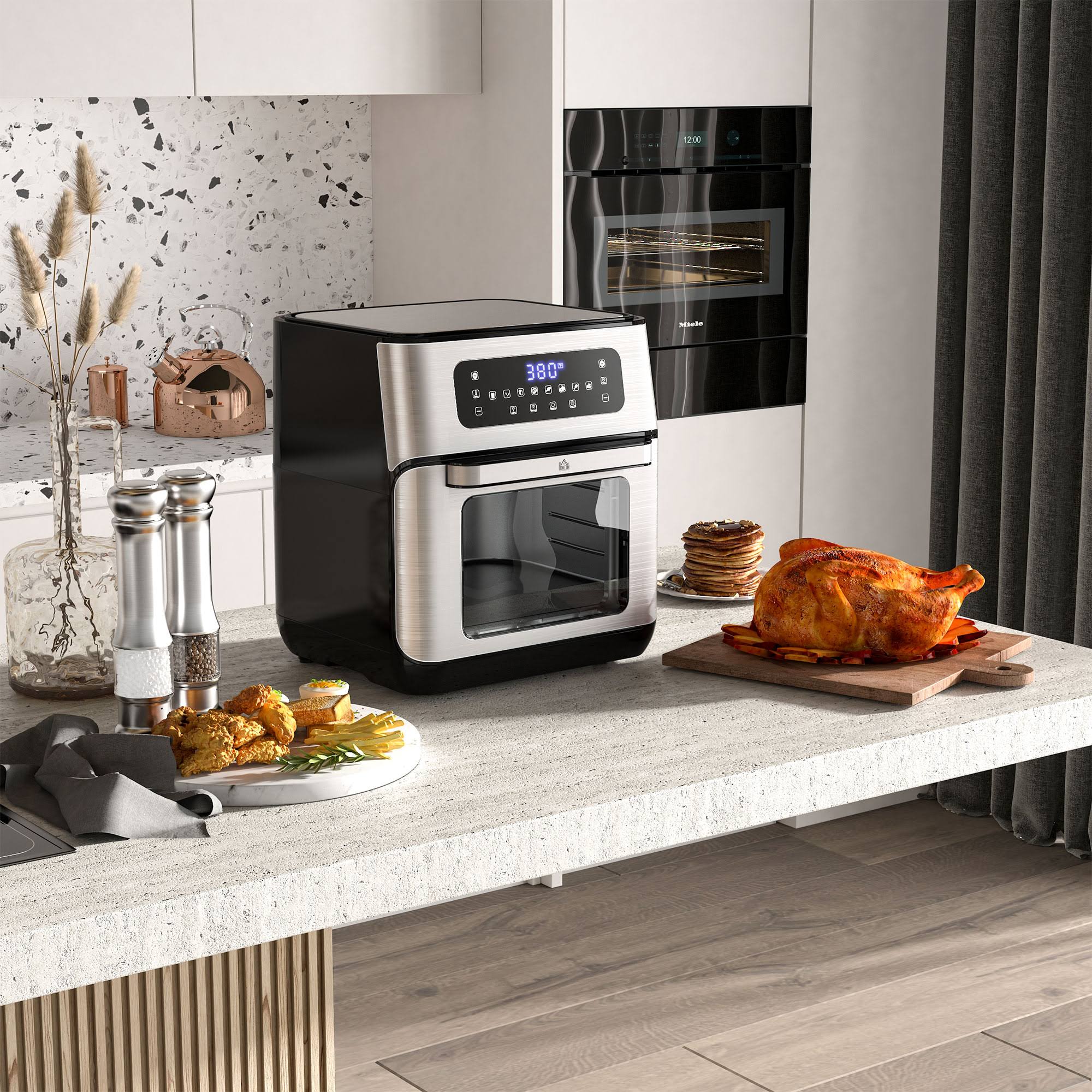 Ảnh công trình thực tế Nồi chiên không dầu EUROSUN EU-AR19B